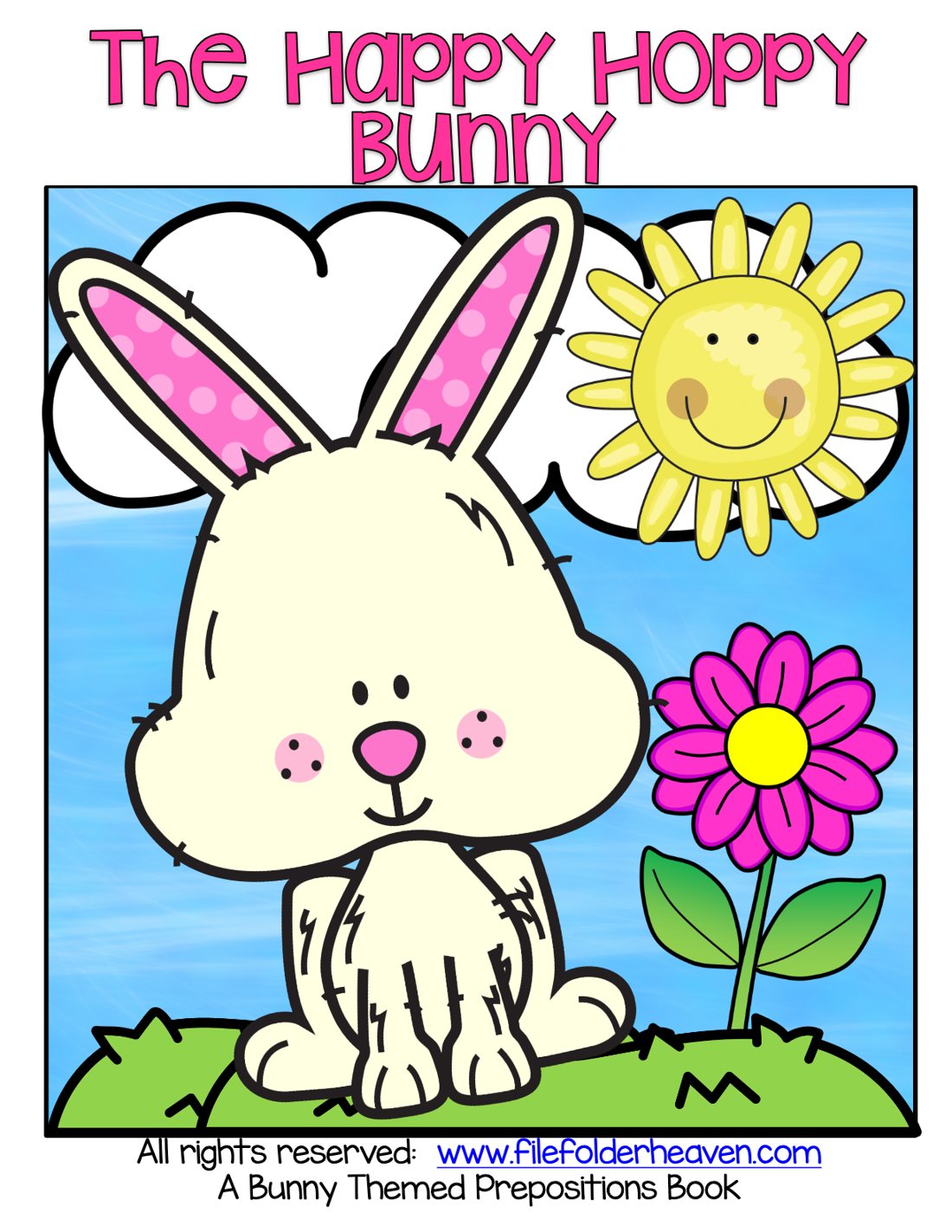 The Happy Hoppy Bunny interactive adapted book
