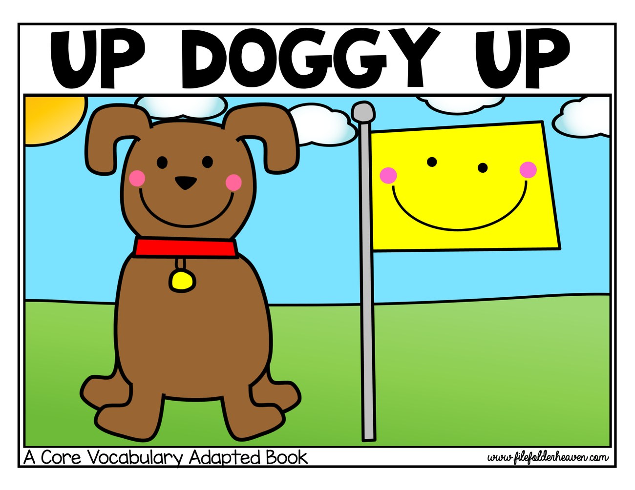 Up Doggy Up! interactive adapted book
