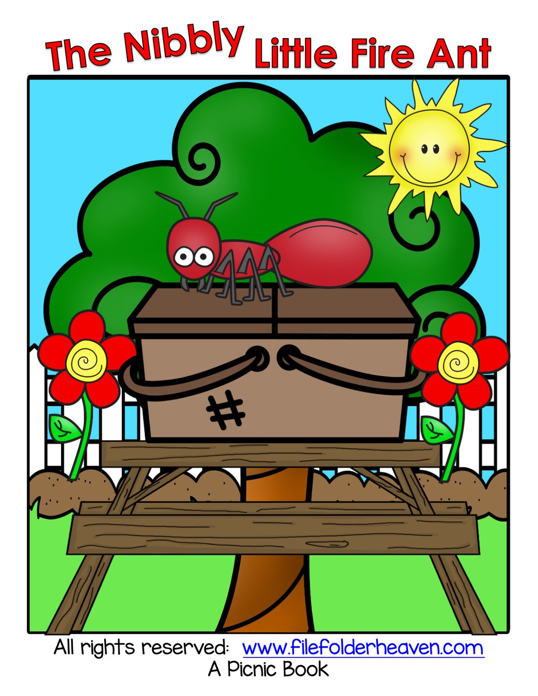 The Nibbly Little Fire Ant interactive adapted book