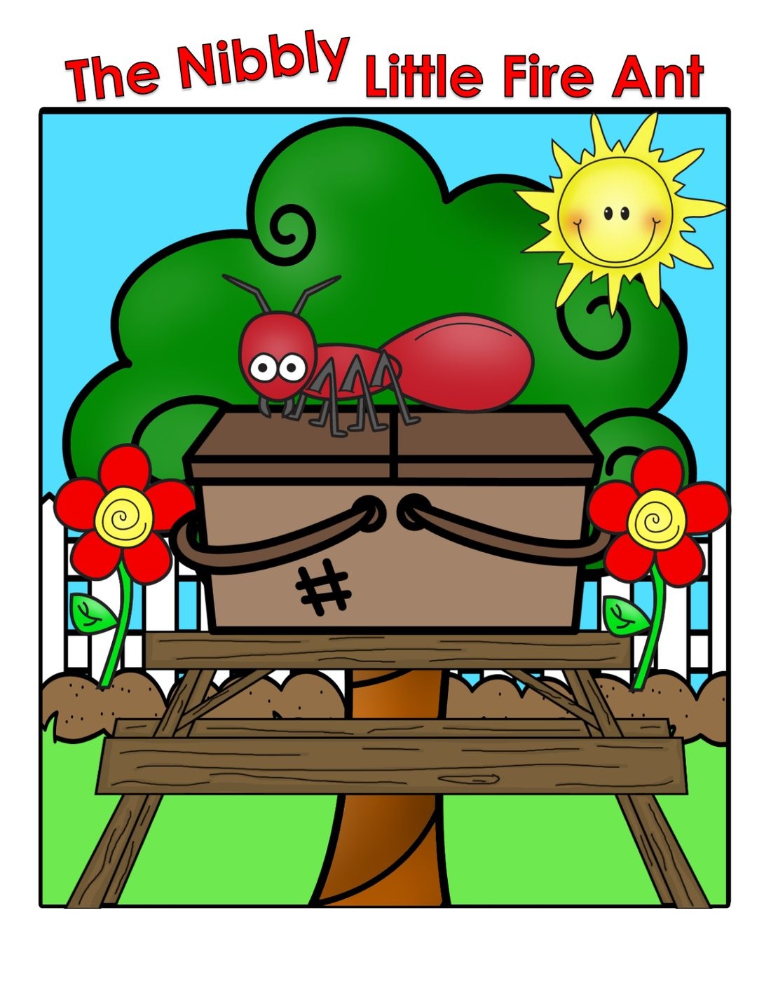 The Nibbly Little Fire Ant interactive adapted book