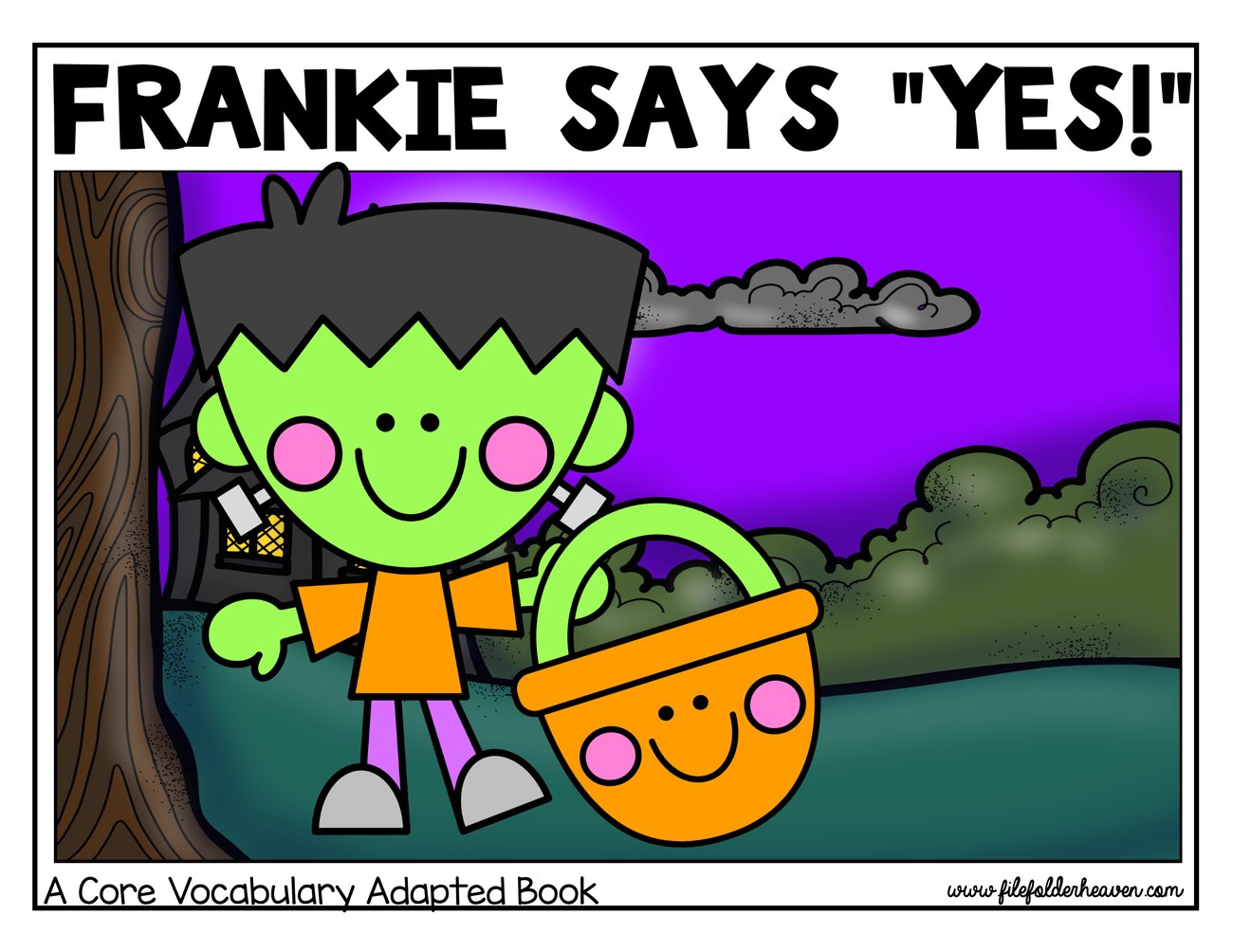 Frankie Says Yes interactive adapted book