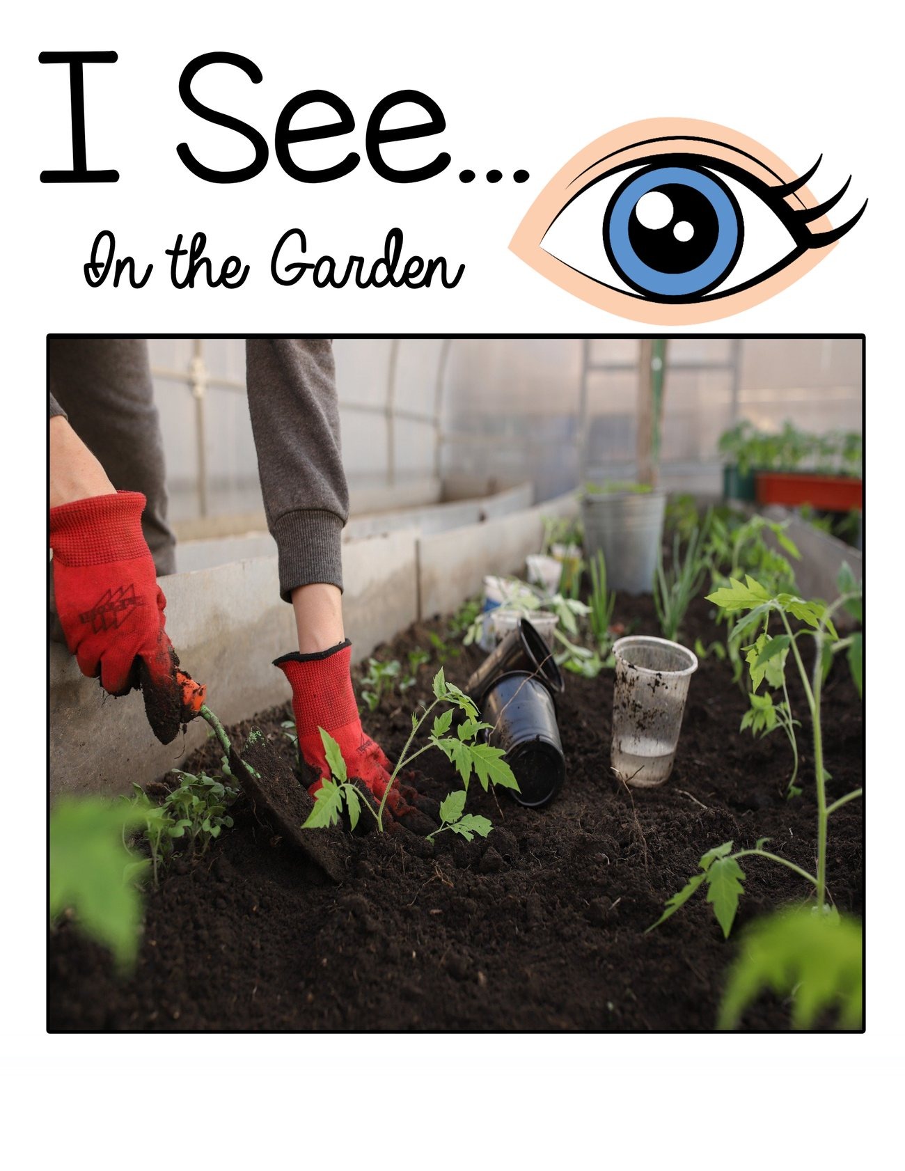 I See… In the Garden interactive adapted book