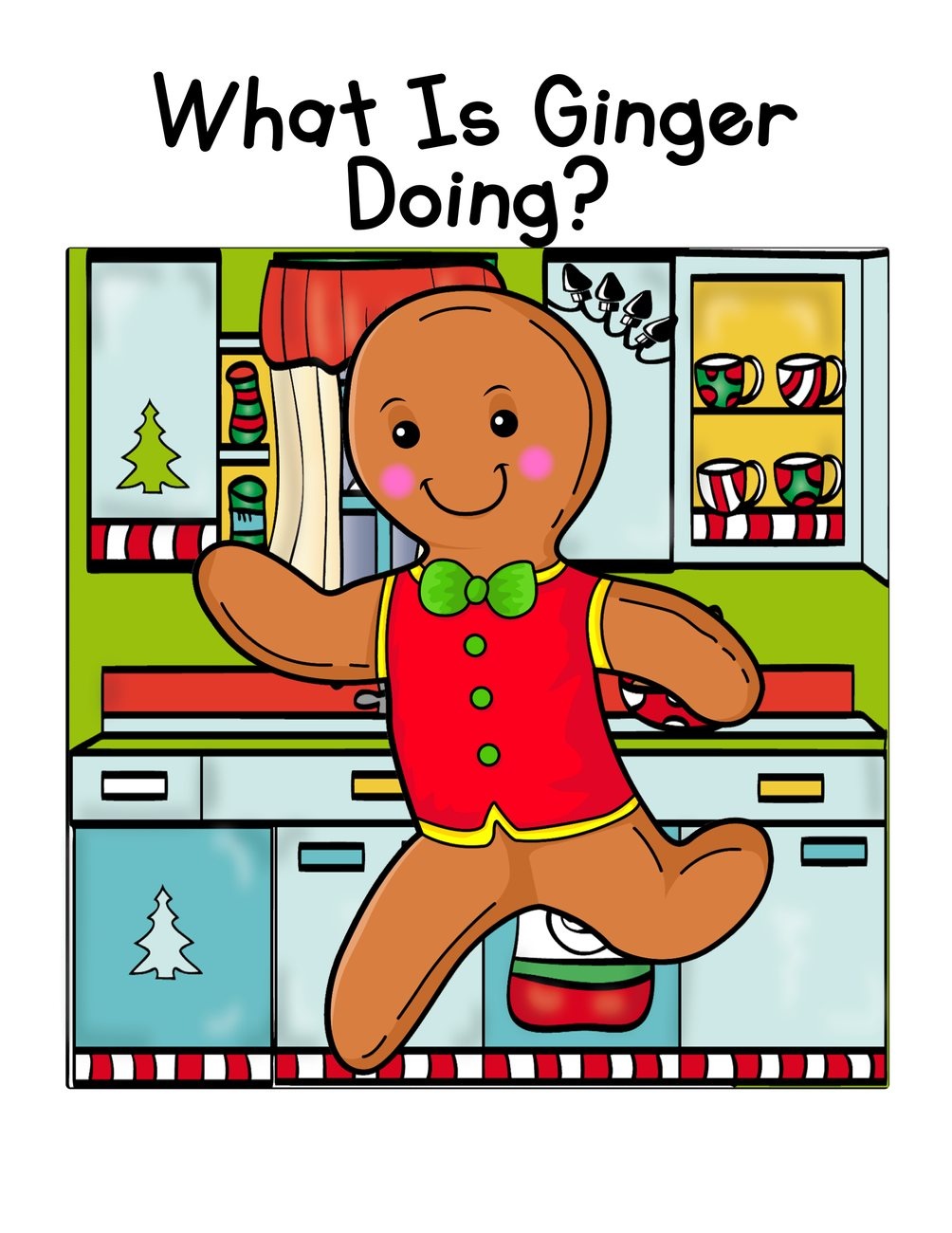 What Is Ginger Doing? digital adapted book for special education