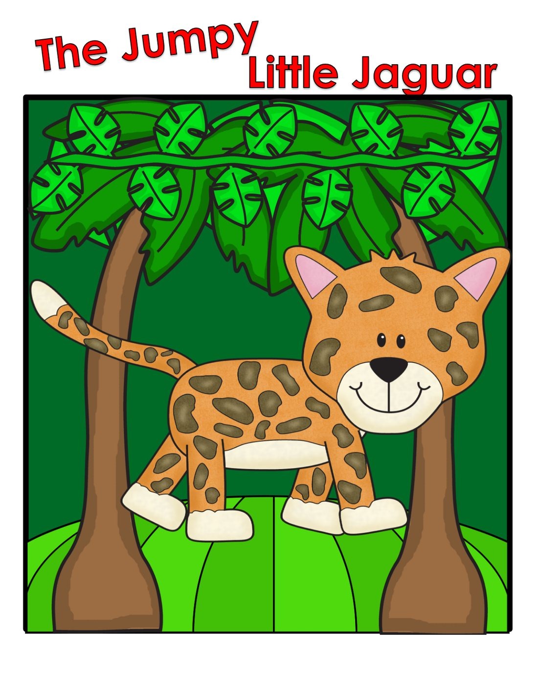The Jumpy Little Jaguar interactive adapted book