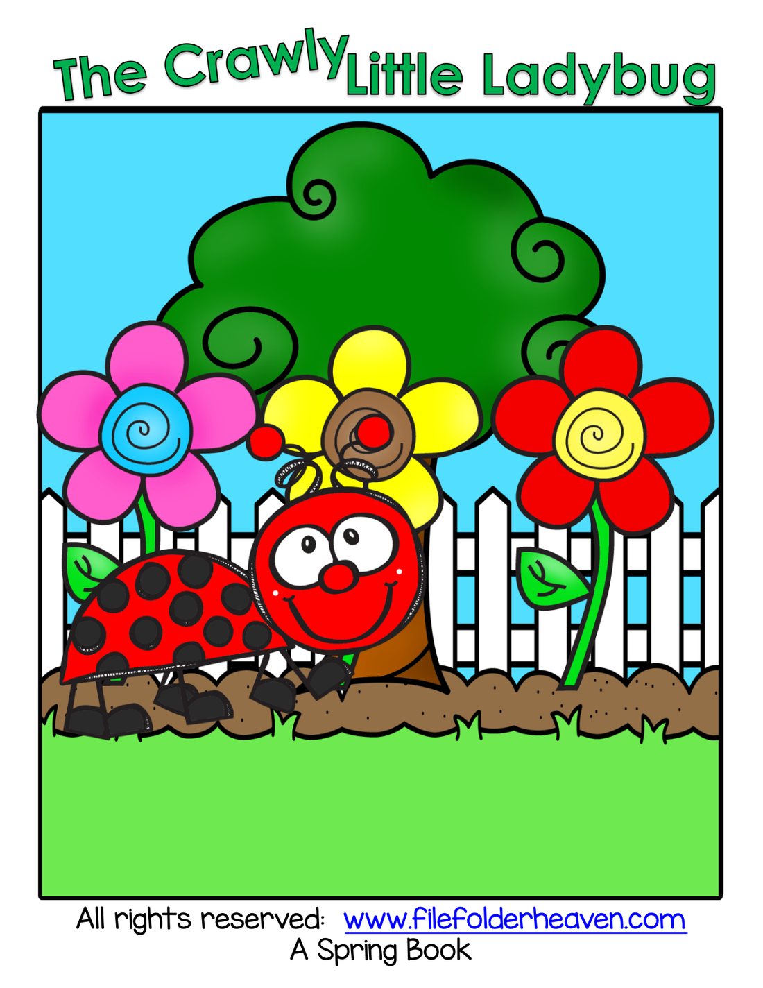 The Crawly Little Ladybug interactive adapted book