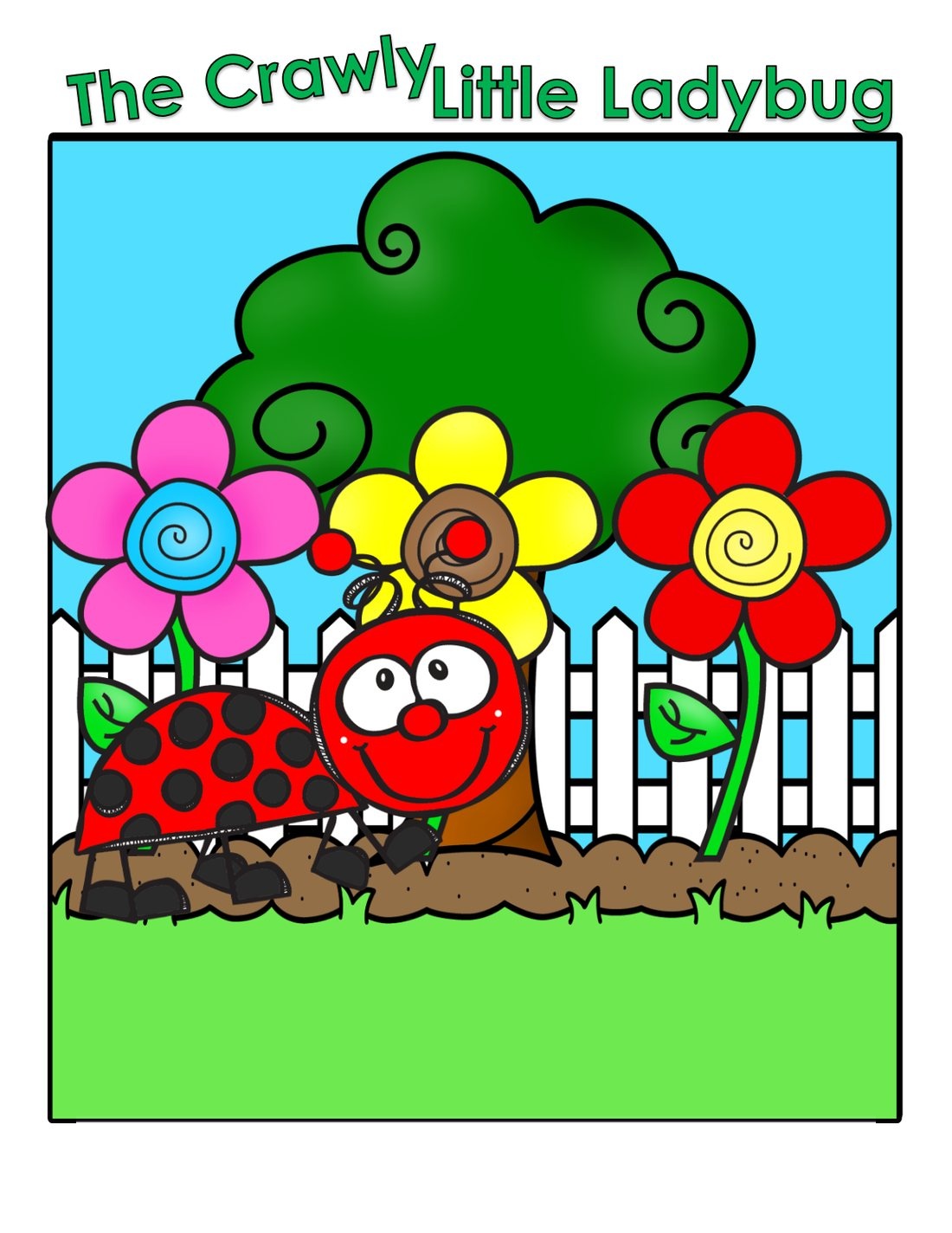 The Crawly Little Ladybug interactive adapted book