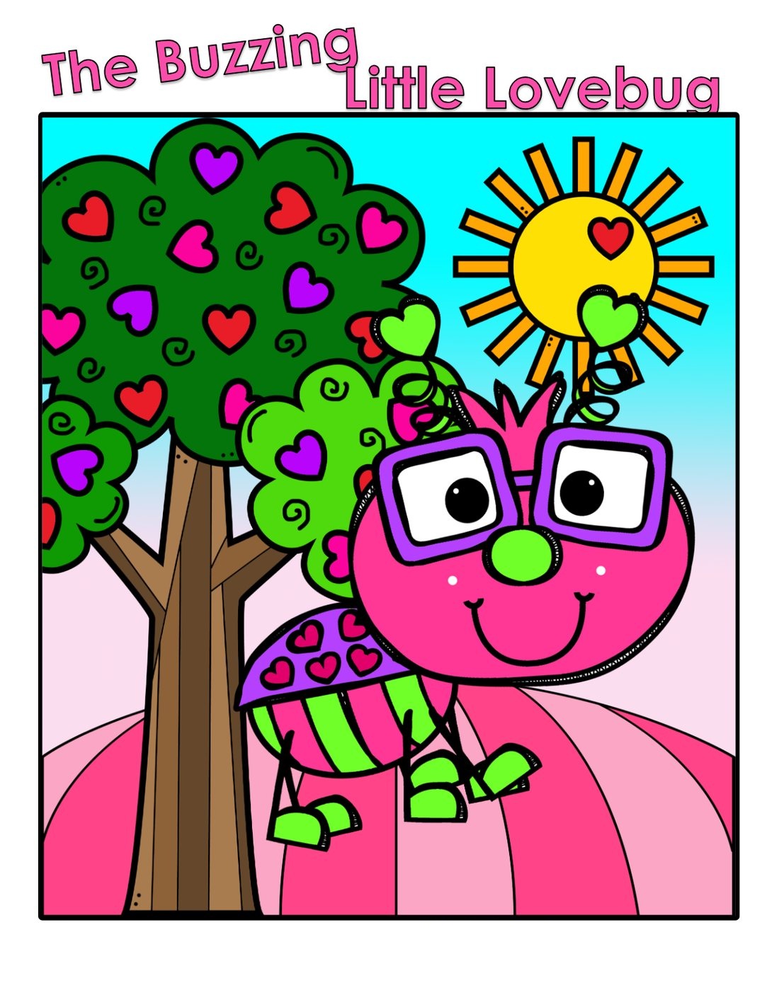 The Buzzing Little Lovebug interactive adapted book