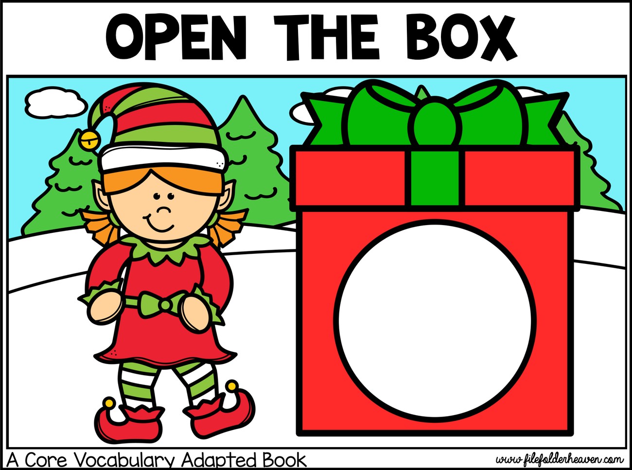 Open The Box interactive adapted book