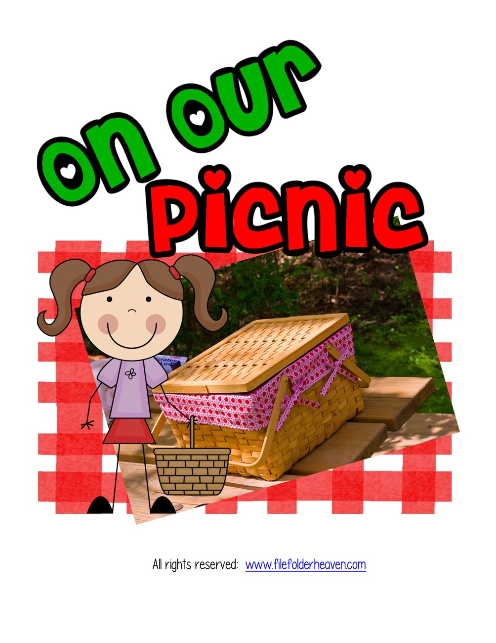 On Our Picnic interactive adapted book