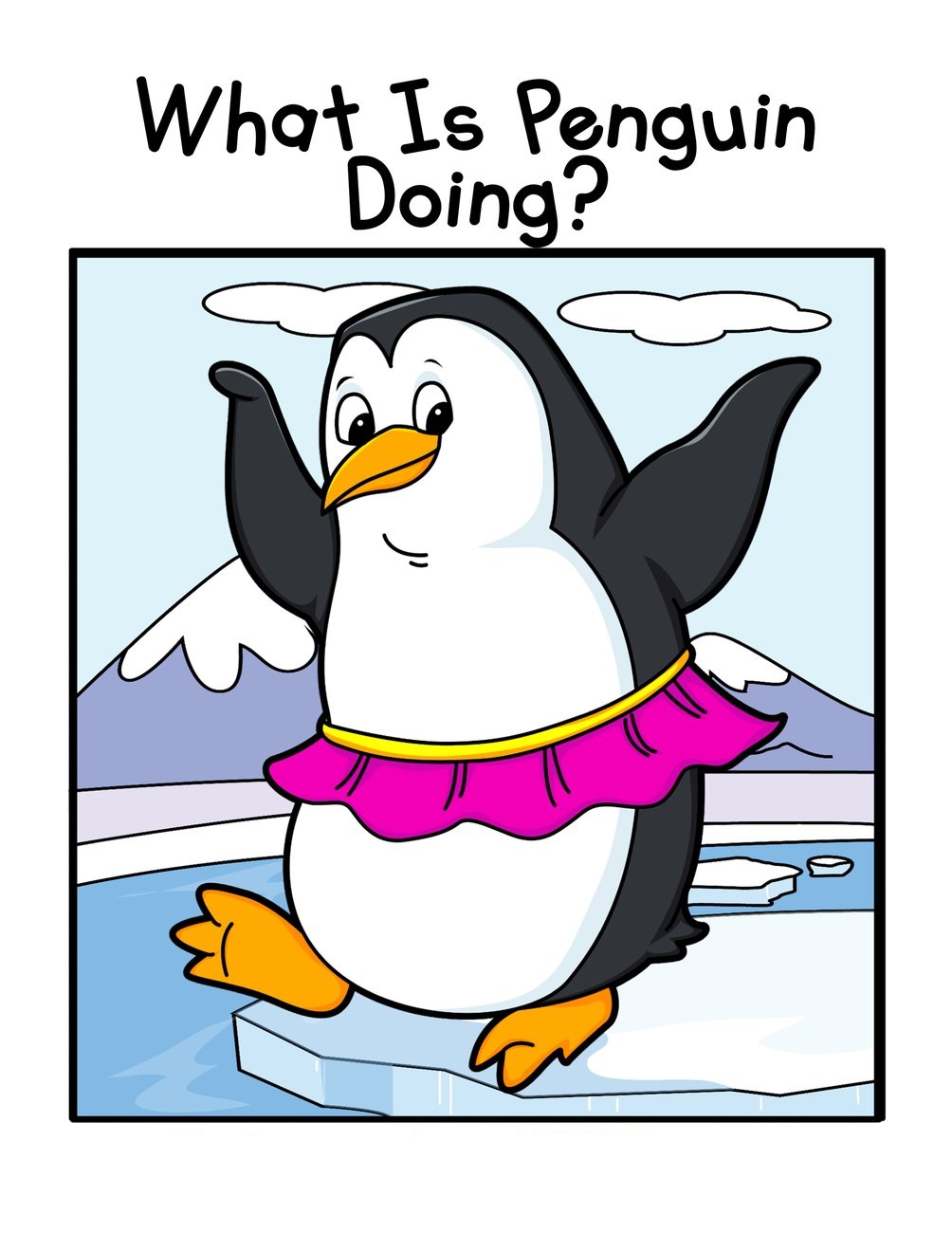 What Is Penguin Doing? interactive adapted book