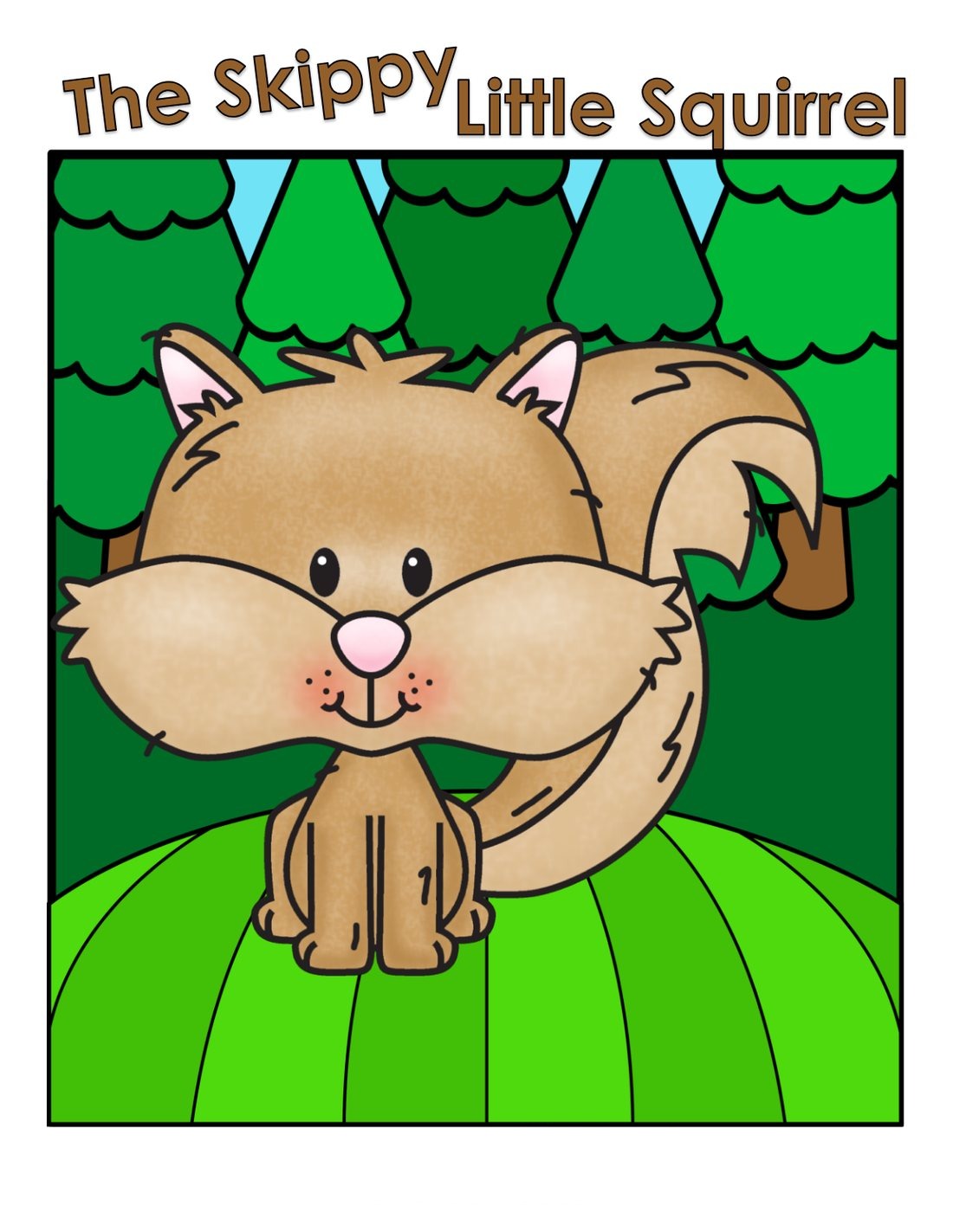 The Skippy Little Squirrel interactive adapted book