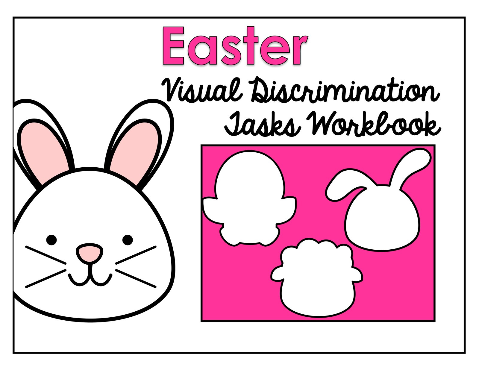Easter: Make a Match interactive adapted book