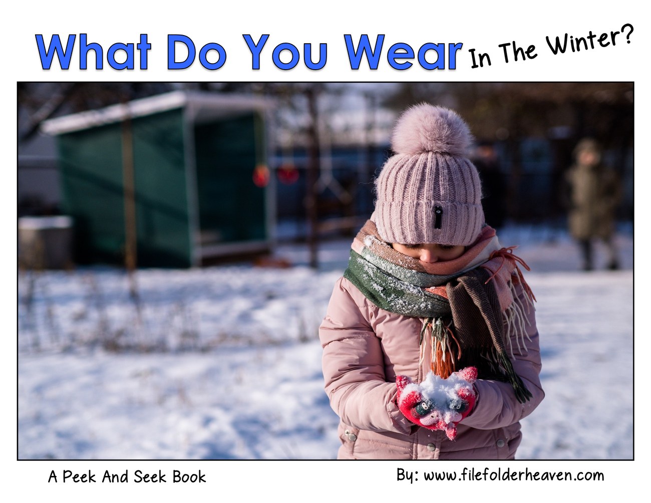 What Do You Wear In the Winter? interactive adapted book