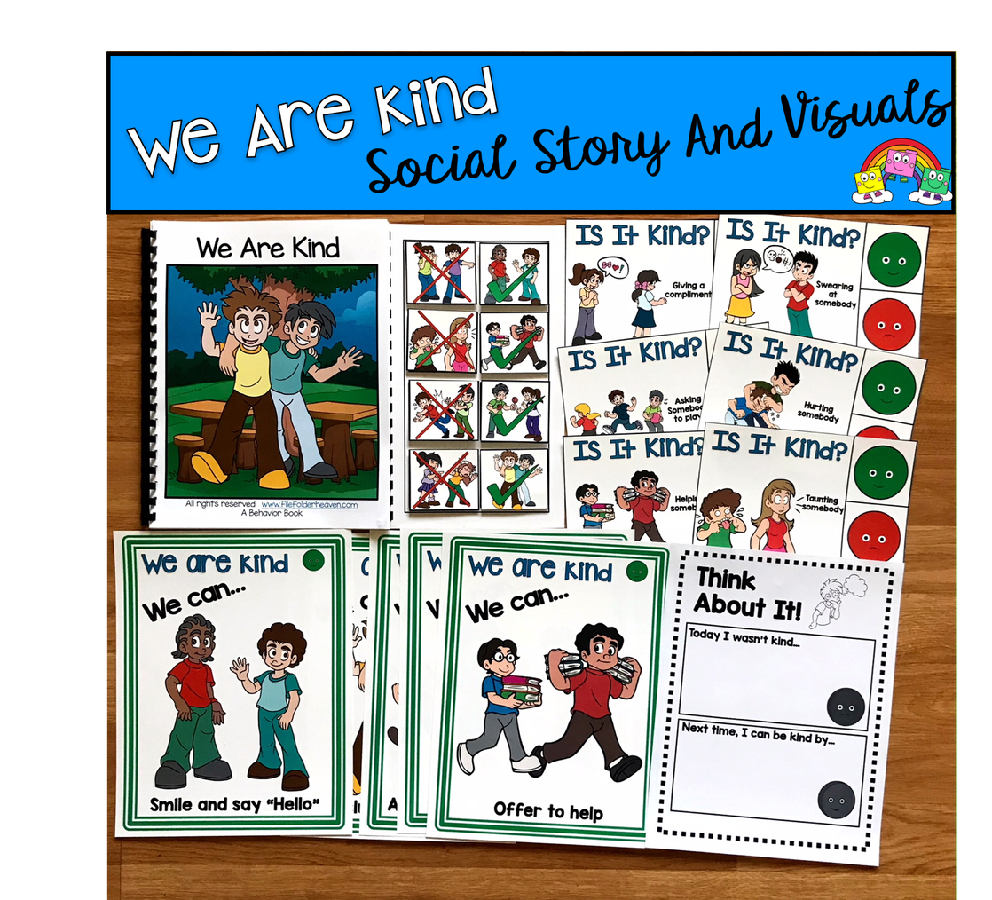 "We Are Kind" Social Story Unit
