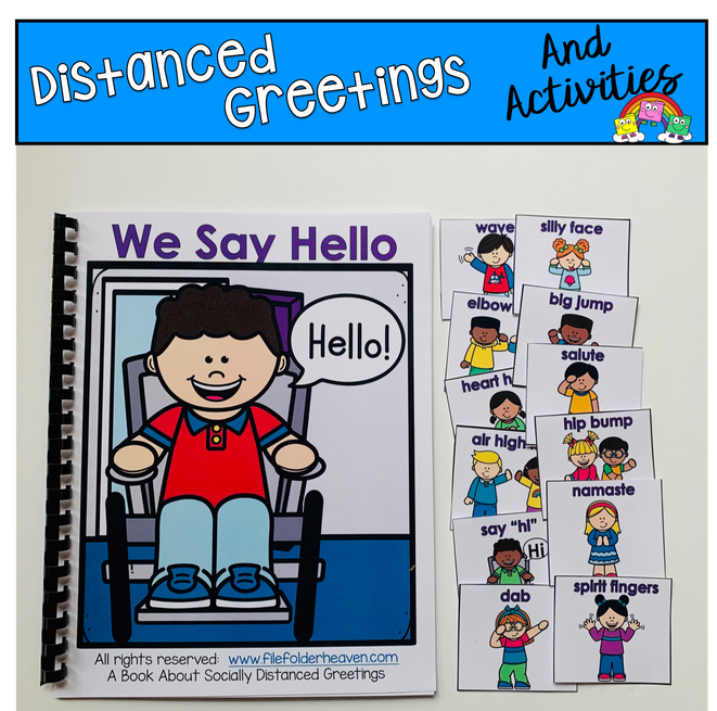 Distanced Greetings Morning Movement Fun
