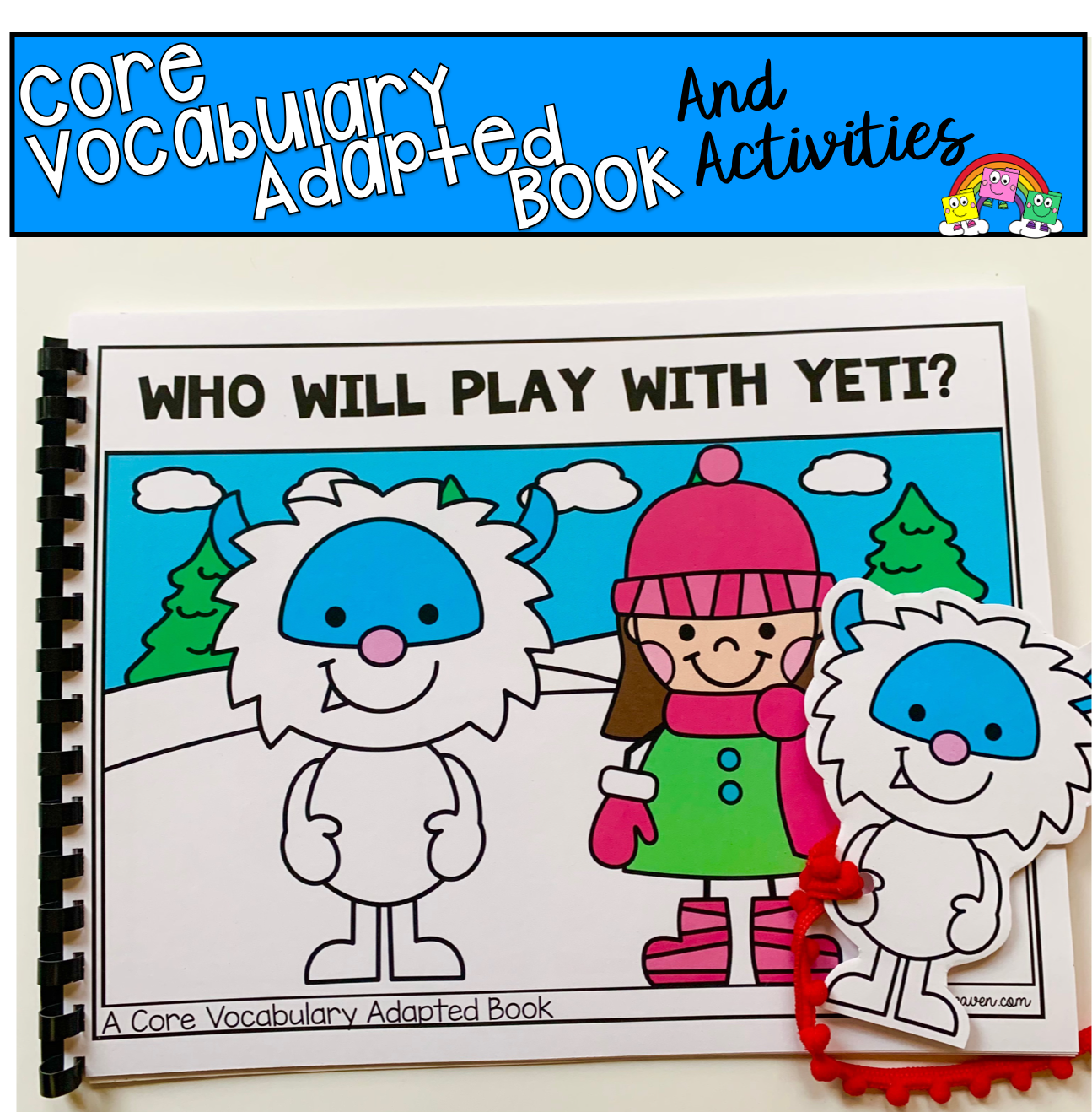 "Who Will Play With Yeti?" (Working With Core Vocabulary)