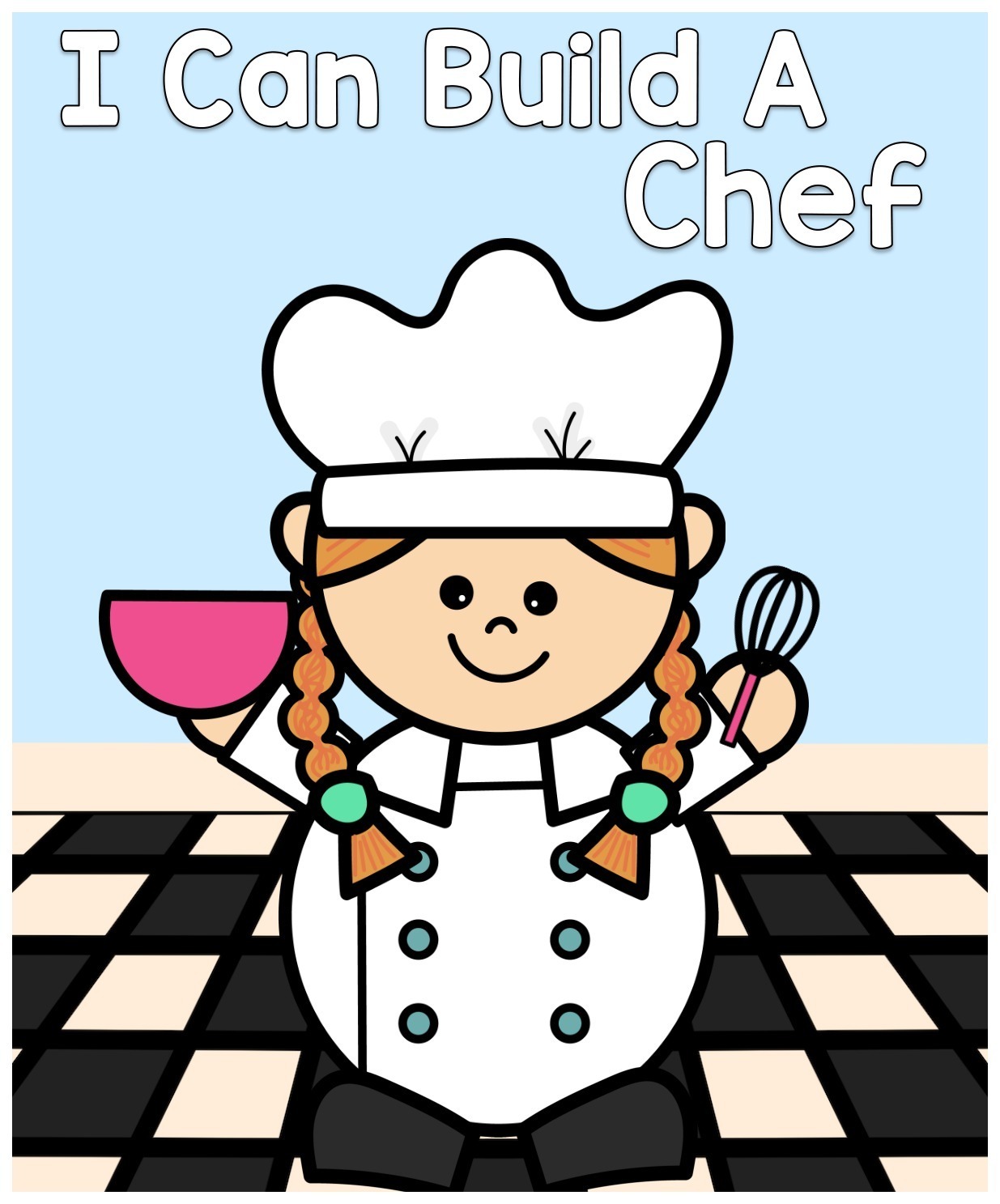 I Can Build a Chef 2 interactive adapted book