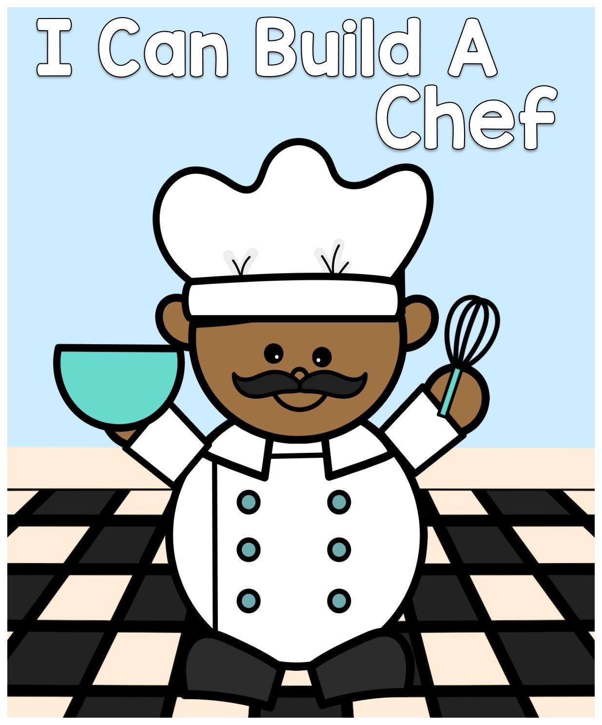 I Can Build a Chef 3 interactive adapted book