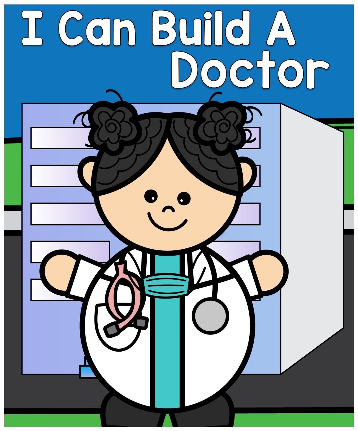I Can Build a Doctor interactive adapted book