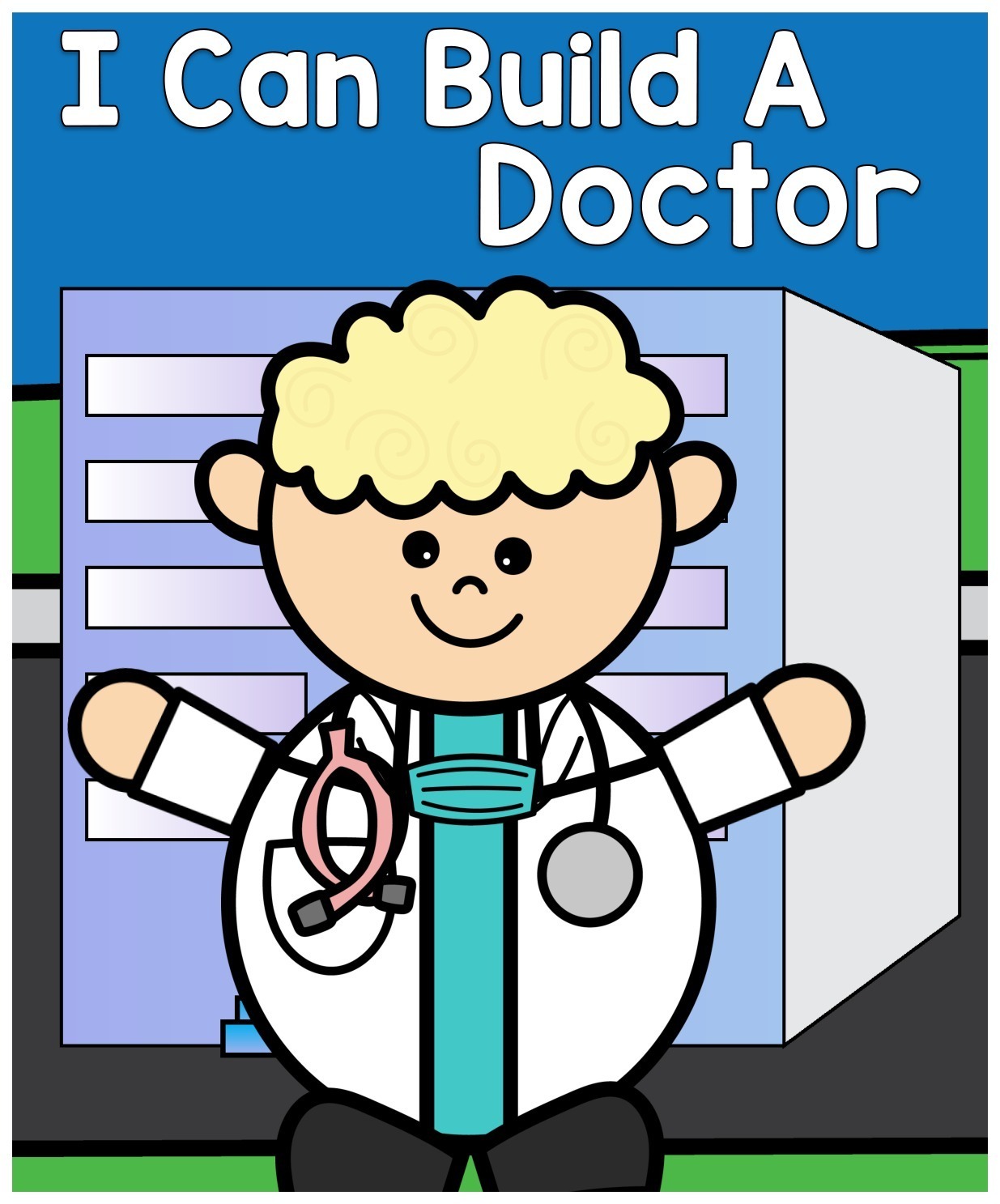 I Can Build a Doctor 2 interactive adapted book