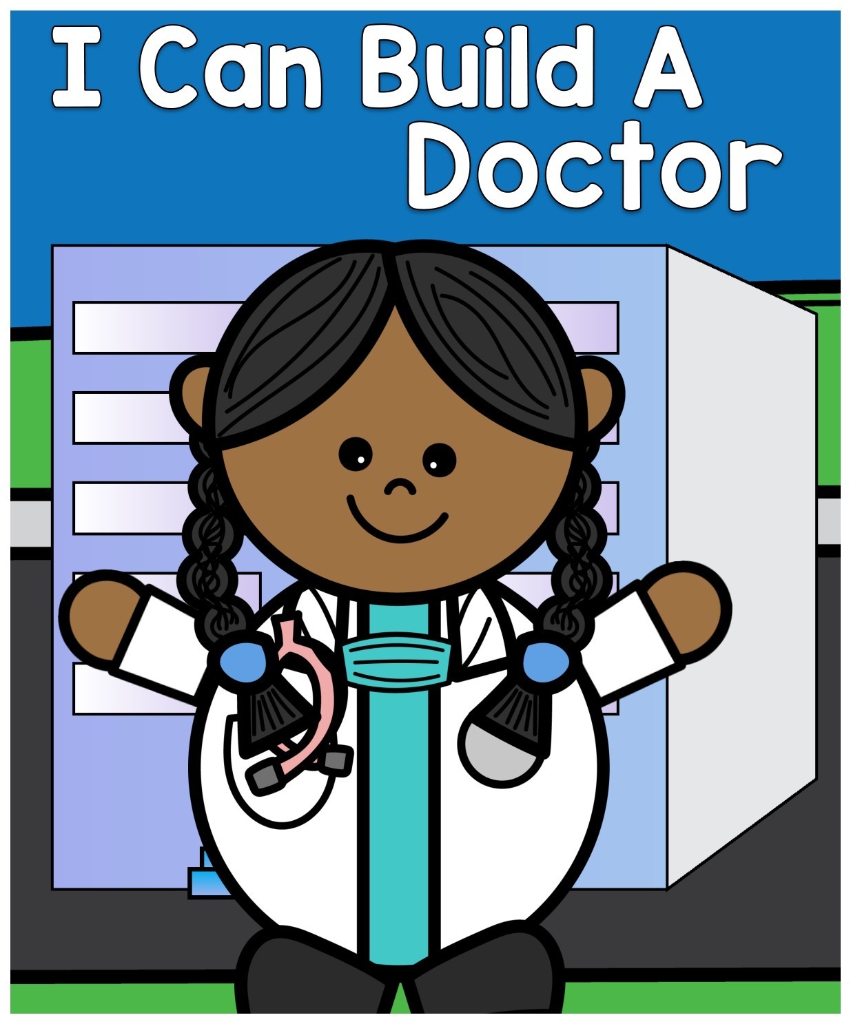 I Can Build a Doctor 3 interactive adapted book