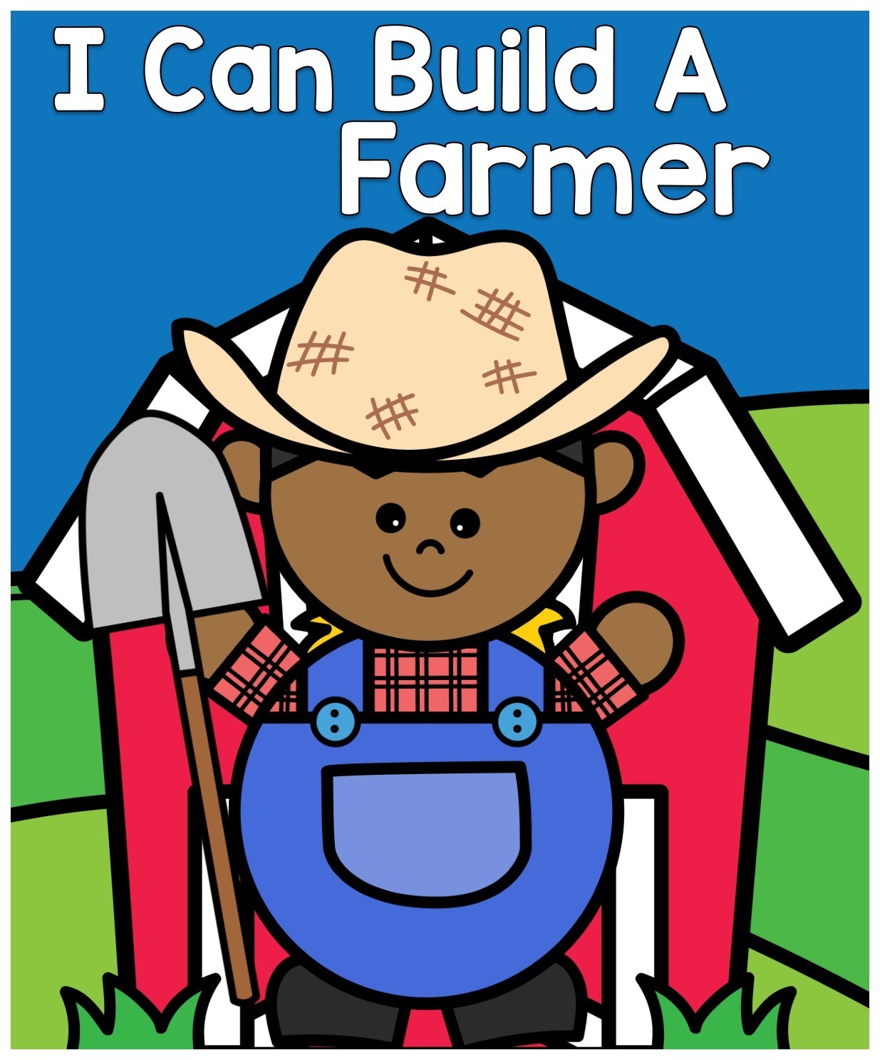 I Can Build a Farmer interactive adapted book