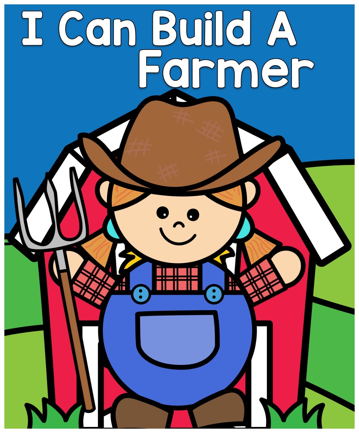 I Can Build a Farmer 2 interactive adapted book