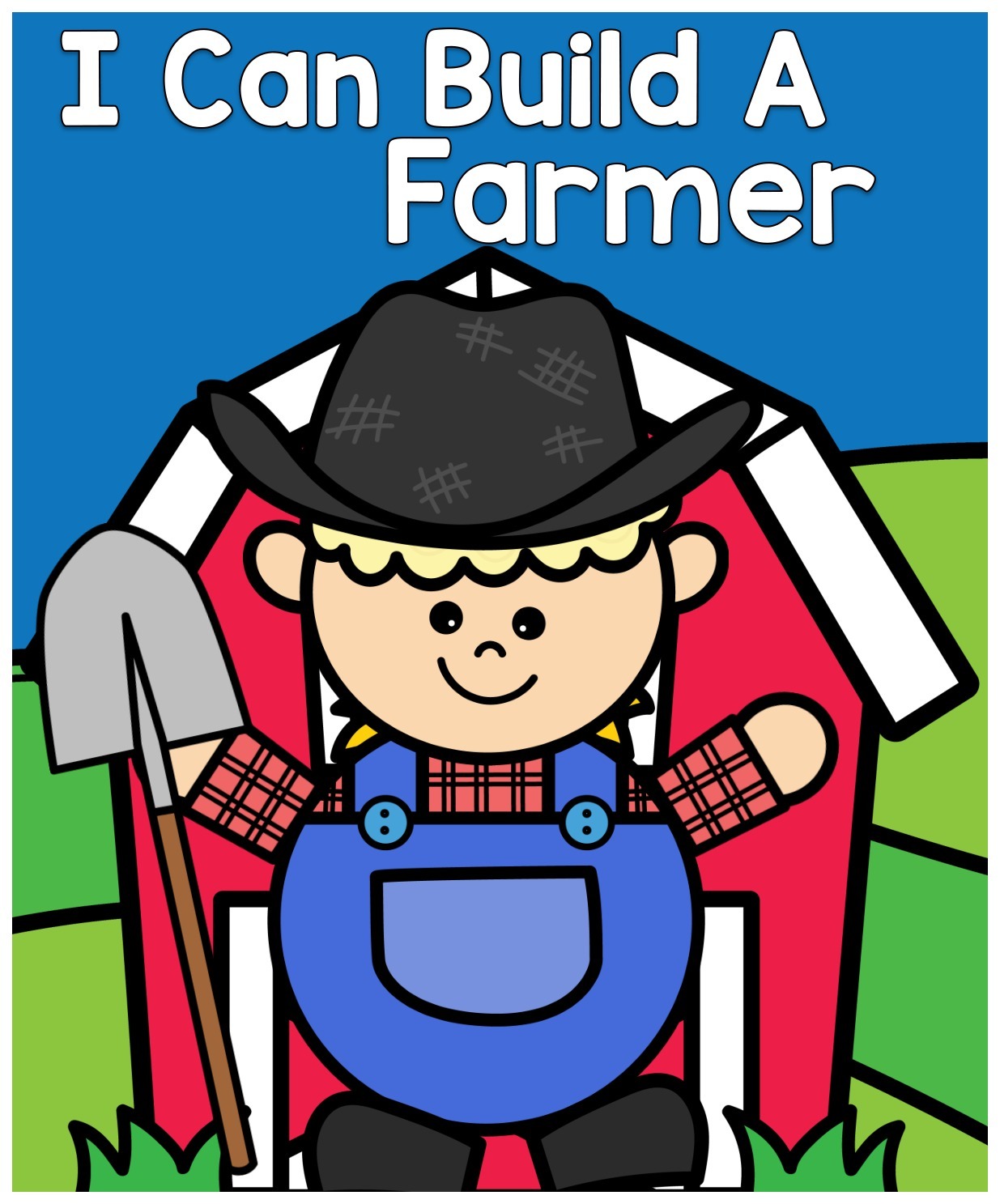 I Can Build a Farmer 3 interactive adapted book