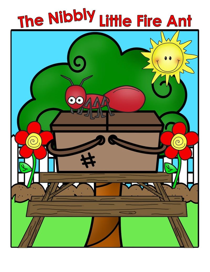 The Nibbly Little Fire Ant interactive adapted book