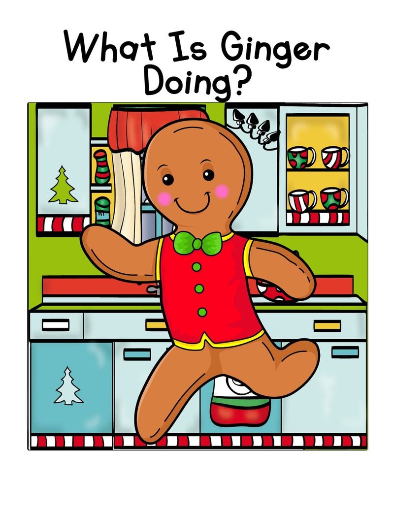 What Is Ginger Doing? digital adapted book for special education
