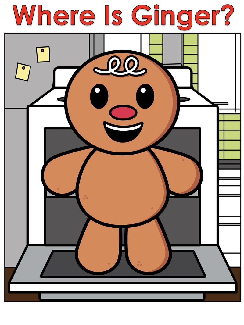 Where Is Ginger? interactive adapted book