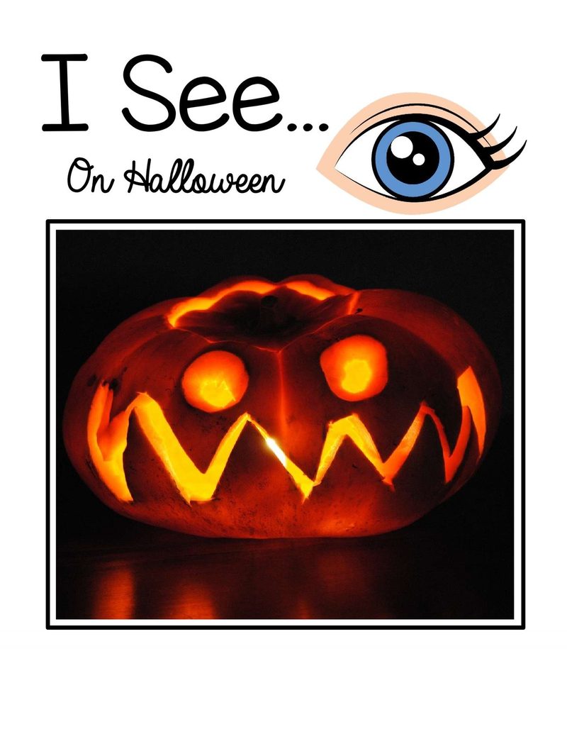 I See… On Halloween digital adapted book for special education