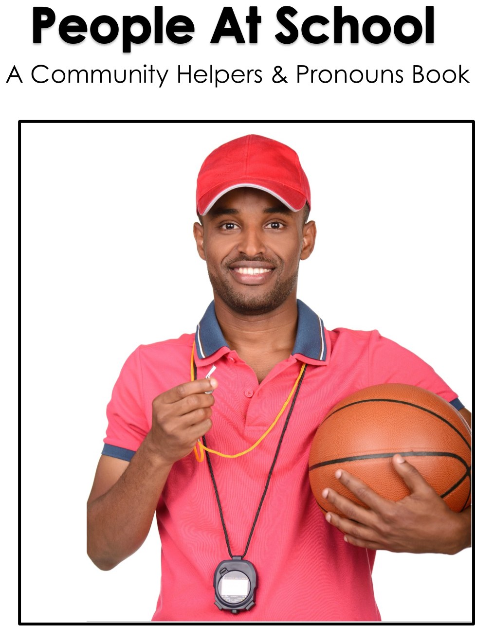 People At School interactive adapted book