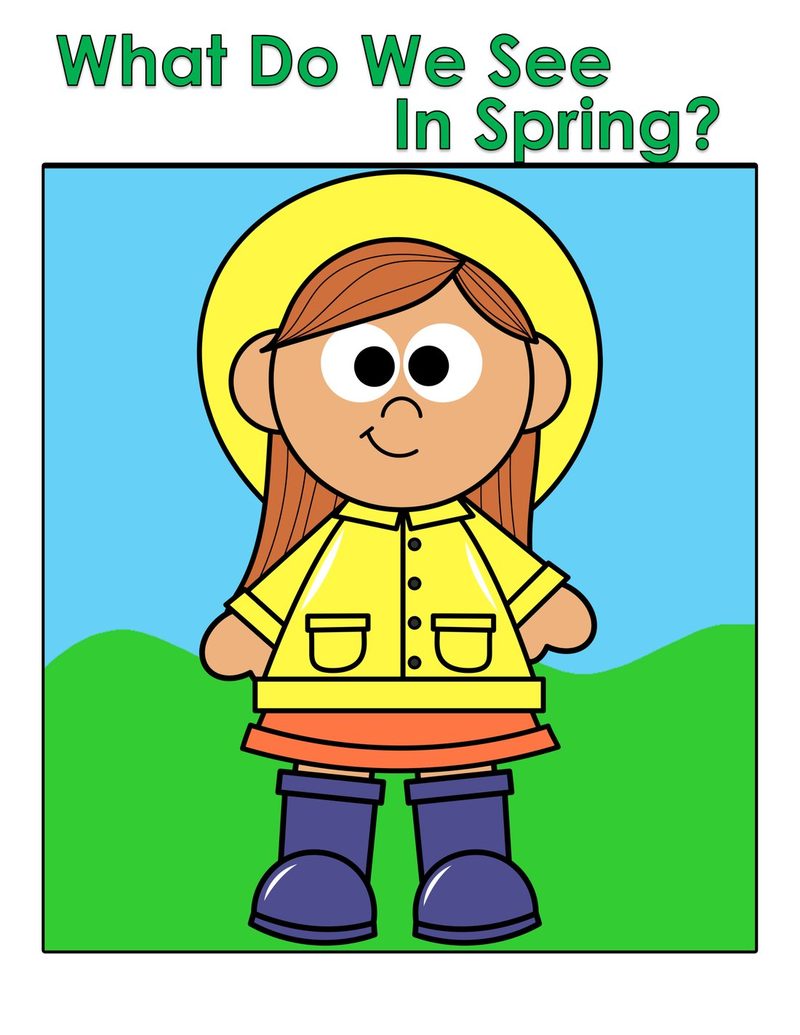 What Do We See In Spring? interactive adapted book