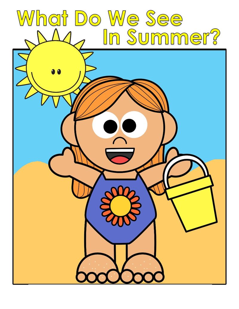 What Do We See In Summer? interactive adapted book