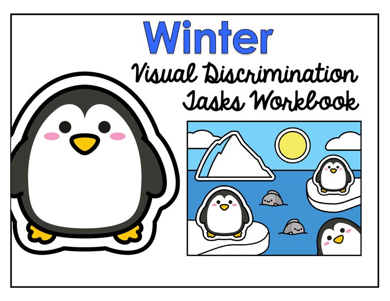 Winter II: Make a Match digital adapted book for special education